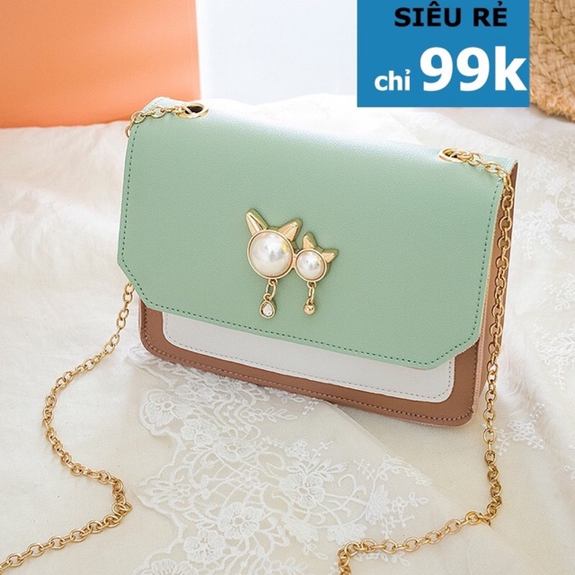 Túi đeo chéo thời trang, túi thời trang giá rẻ, túi đeo chéo giá rẻ 99k