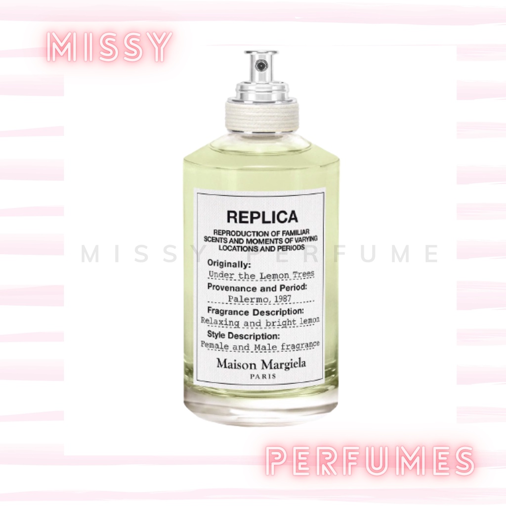 Nước hoa Maison Margiela Replica Under the Lemon Trees 5ml/10ml/20ml - 𝕞𝕚𝕤𝕤𝕪 𝕡𝕖𝕣𝕗𝕦𝕞𝕖𝕤