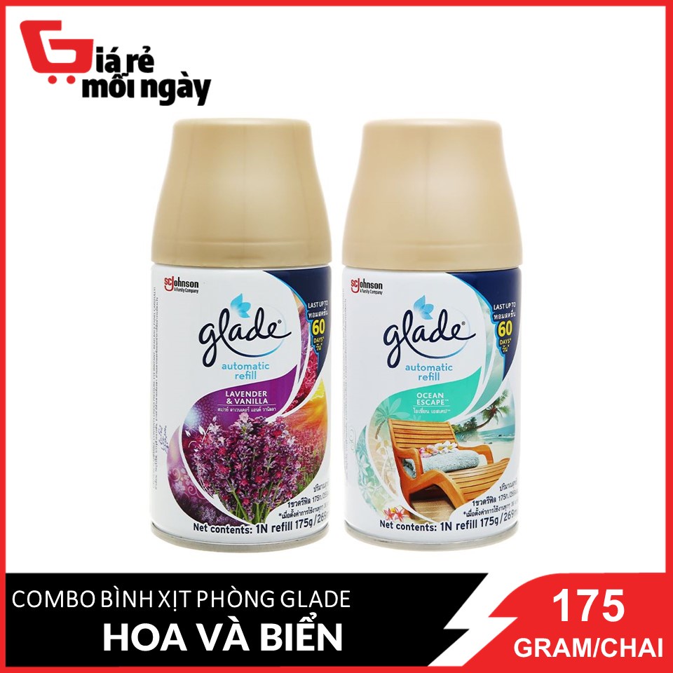 Combo 2 Đang Dạng Bình Xịt  Hương Lavender Và Vanilla + Biển Phiêu Bồng 269ml/Bình x2