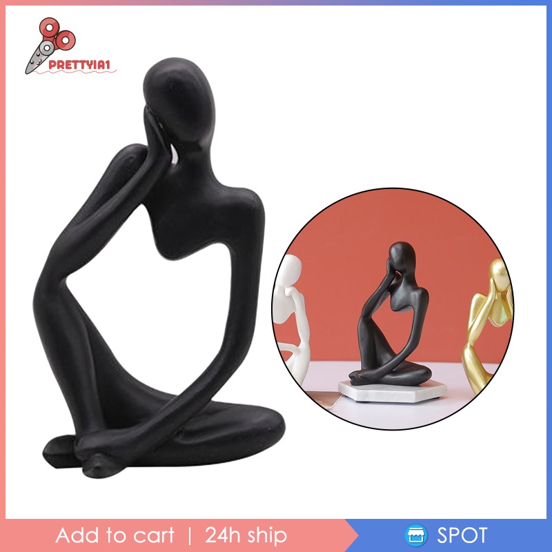 Mô Hình Tượng Điêu Khắc Hiện Đại Trang Trí Tủ Sách 1-8