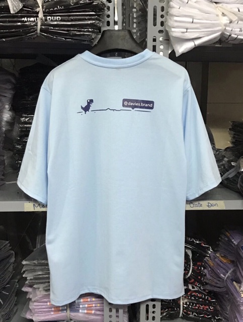 Áo Thun DAVI KHỦNG LONG 444 Ulzzang Unisex 1hitshop | BigBuy360 - bigbuy360.vn