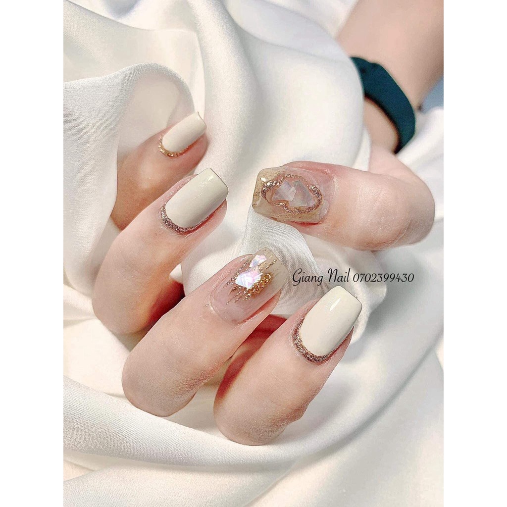 [HOT TREND MỚI] Trắng sữa sơn gel Nhật burberry trang trí móng làm nail được nhiều nàng yêu thích năm 2021 hop kdlatus