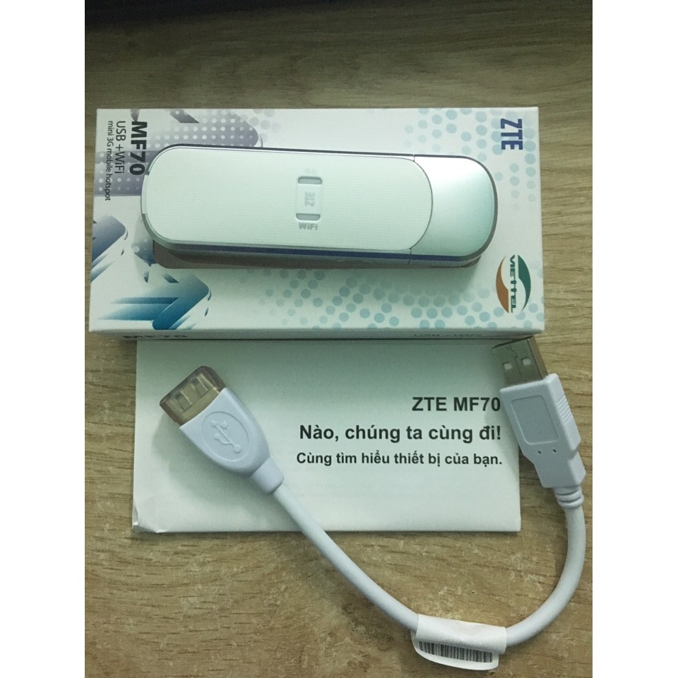 USB 3G Viettel phát WiFi MF70 21.6Mbps