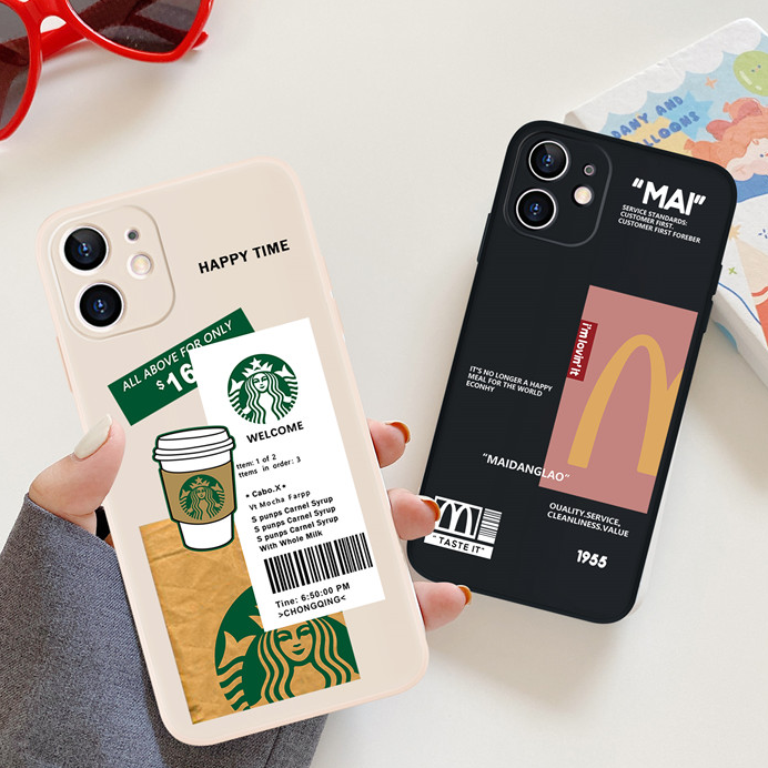 Toàn Bộ Ốp Điện Thoại Dẻo Họa Tiết Starbucks Độc Đáo Cho Iphone 11 11pro 11promax 7 8 Se 2020 7plus 8plus X Xs Xr Xsmax 12 12pro 12promax