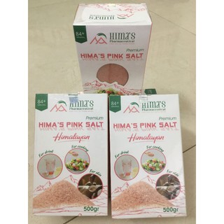 500g/hộp Muối hồng Himalayan Hima's loại cao cấp