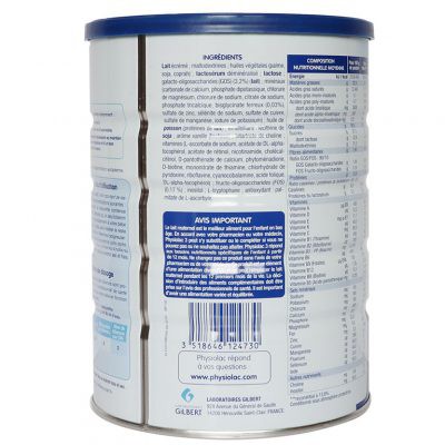 Sữa bột Physiolac 3 Hộp 400g [Date 2023]