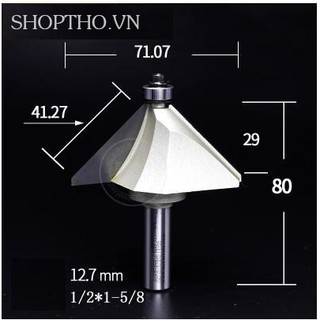 Mũi phay vát gỗ 45 độ ARDEN 0209