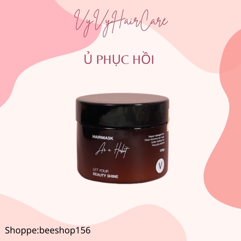 Ủ Phục hồi VyVyHairCare  phục hồi tóc khô xơ chẻ ngọn do lạm dụng hoá chất