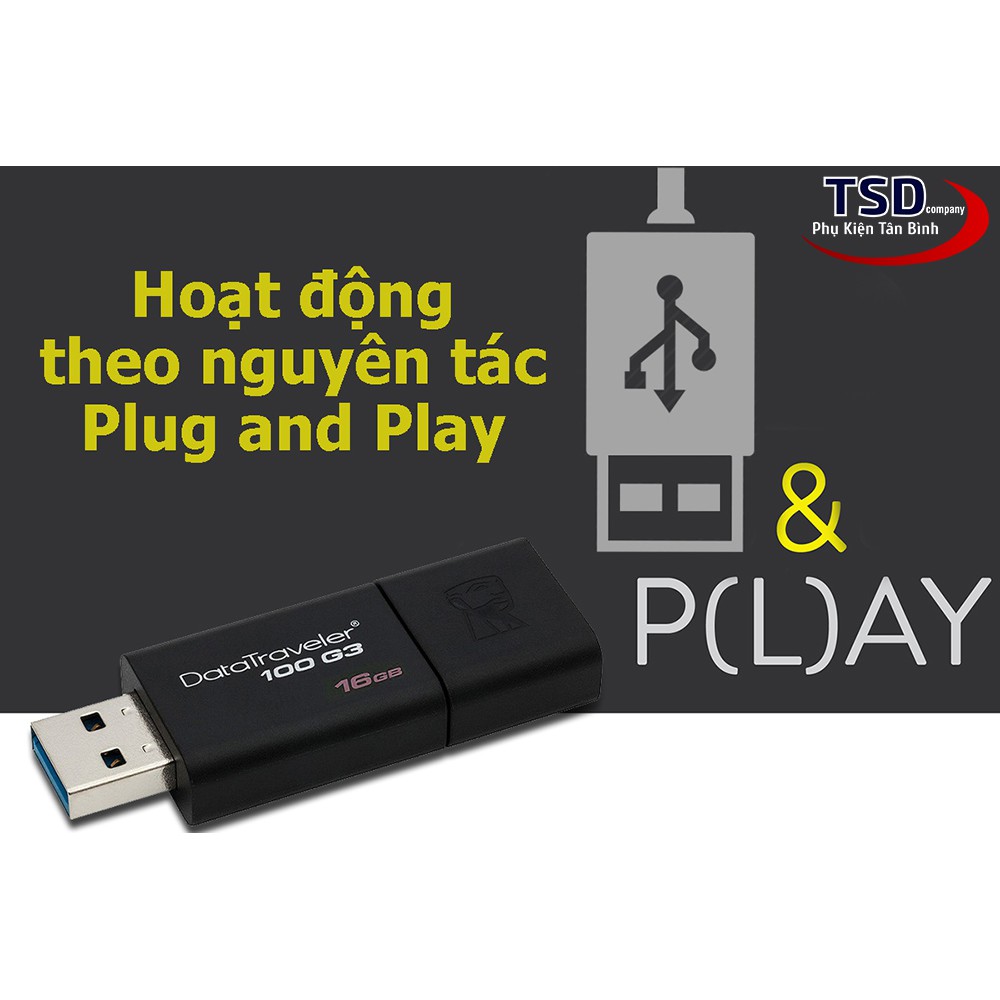 USB 3.0 Kingston 16GB Chính Hãng