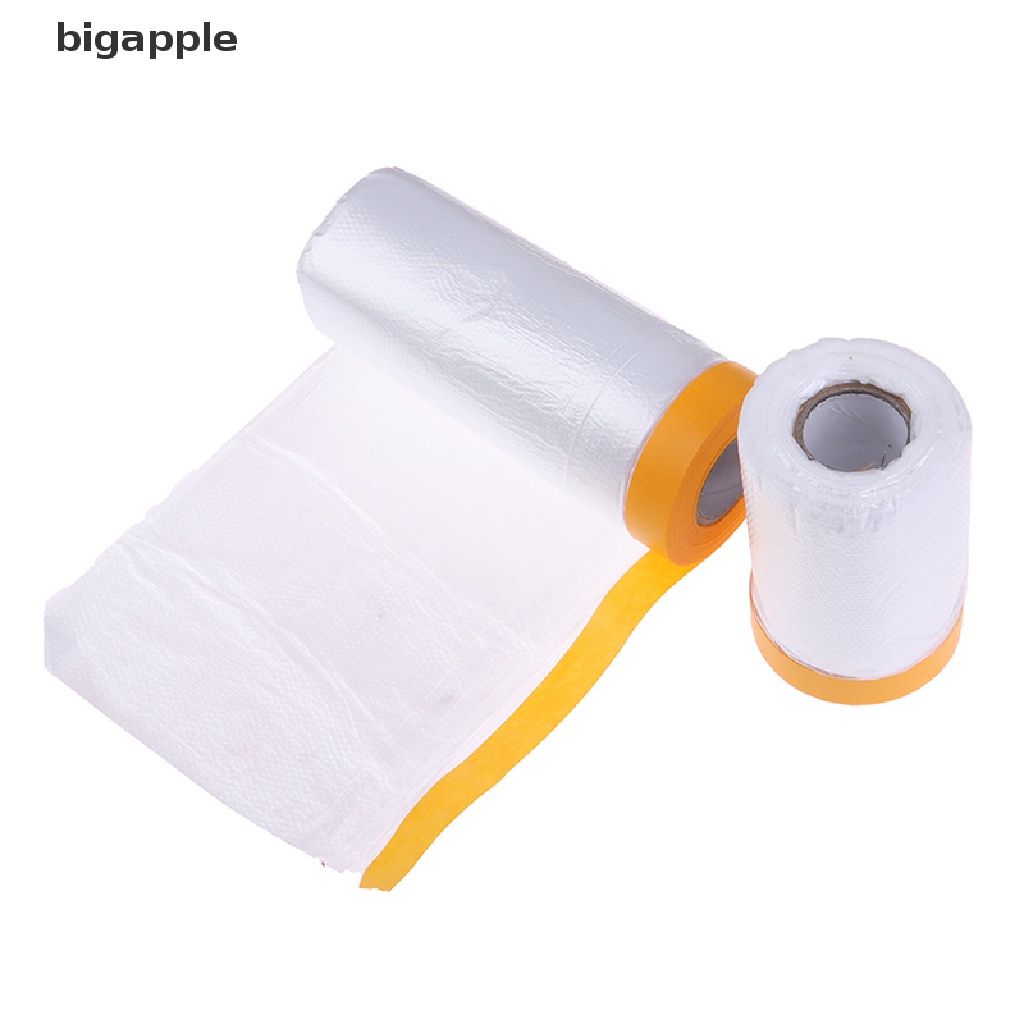 bigapple 20M Masking Film Painting Protection Covering Film Masking Tape Protective Film RDG