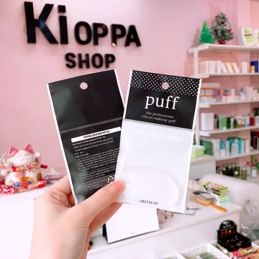 Mút trang điểm silicon ARITAUM Silicon Makeup Puff