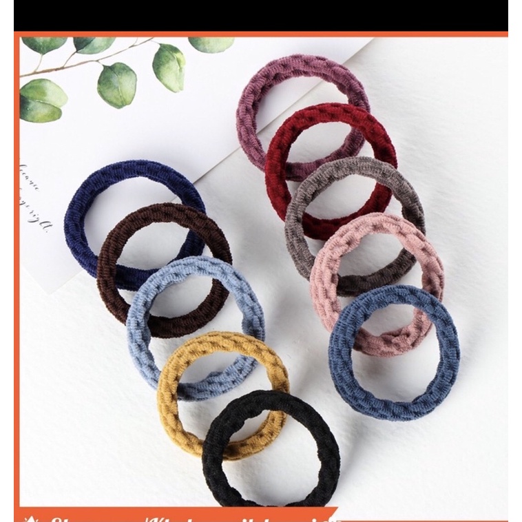 Set 2 dây buộc tóc + xược cài mái tóc