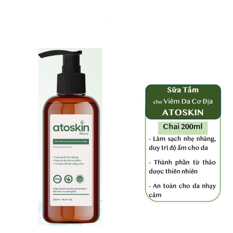 Atoskin - Bộ sản phẩm viêm da cơ địa