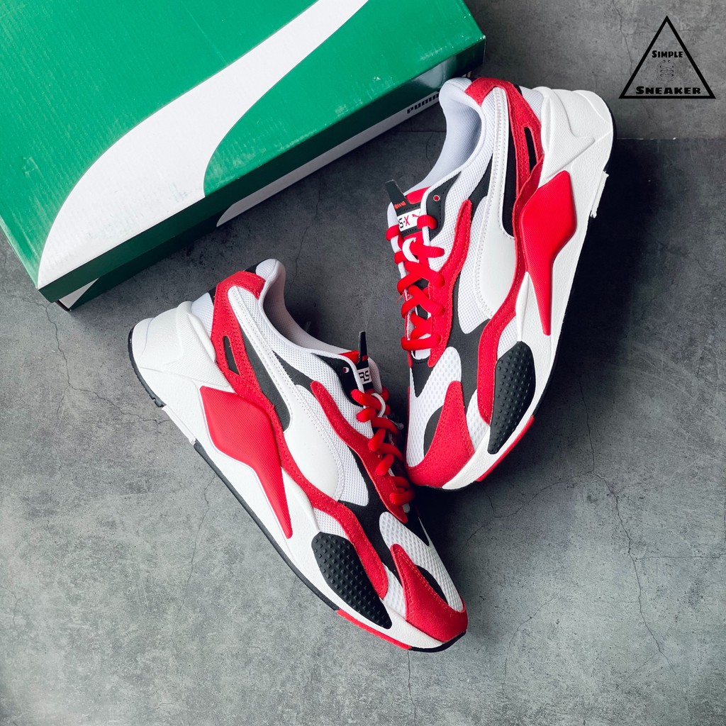 Giày Puma Auth FREESHIP Puma Super Red Chính Hãng - Puma RS-X Super Red Chuẩn auth