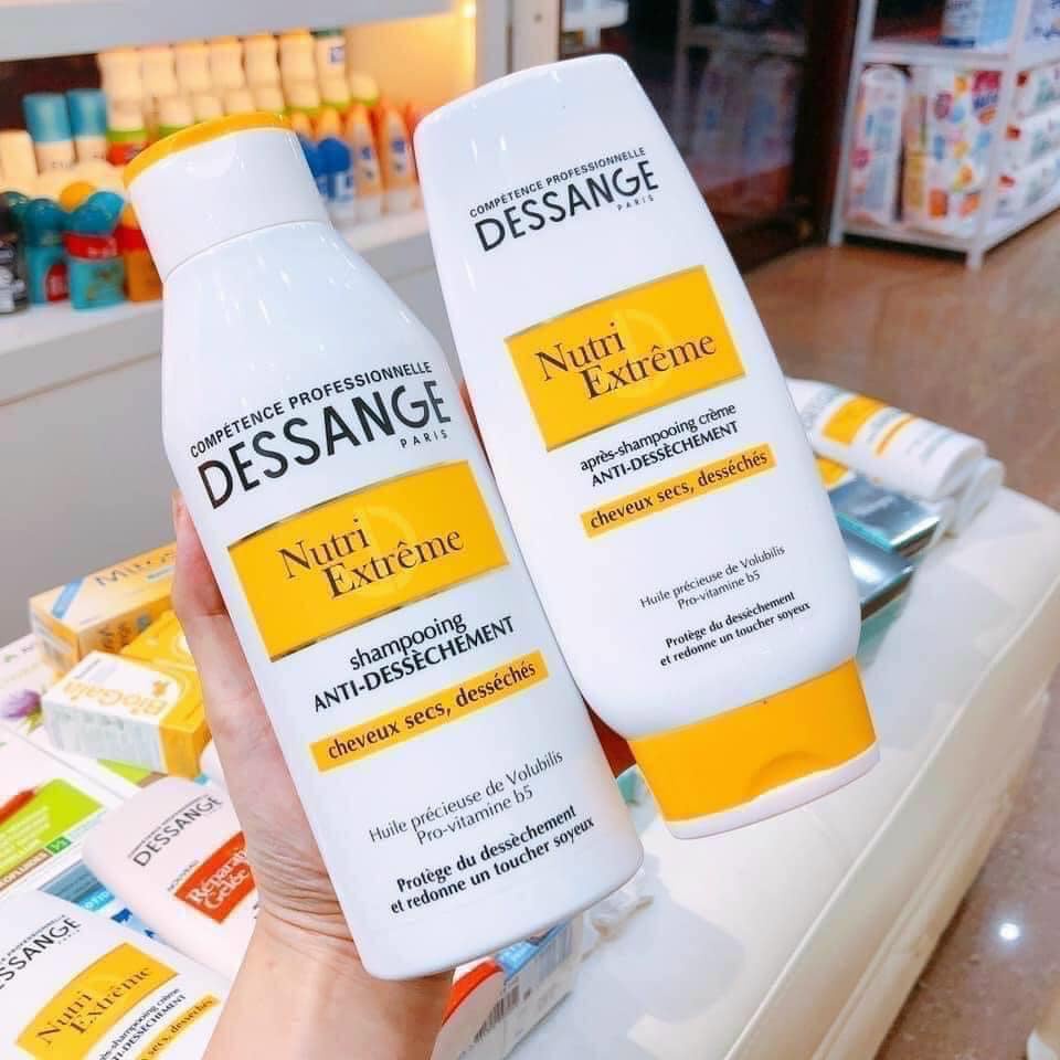 Dầu gội Dessange Nutri- extreme 250ml -Gấp đôi dưỡng chất dưỡng tóc khô xơ