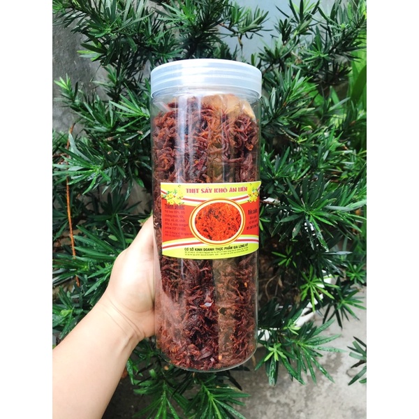 COMBO 500g Gà khô lá chanh + 500g heo khô cháy tỏi