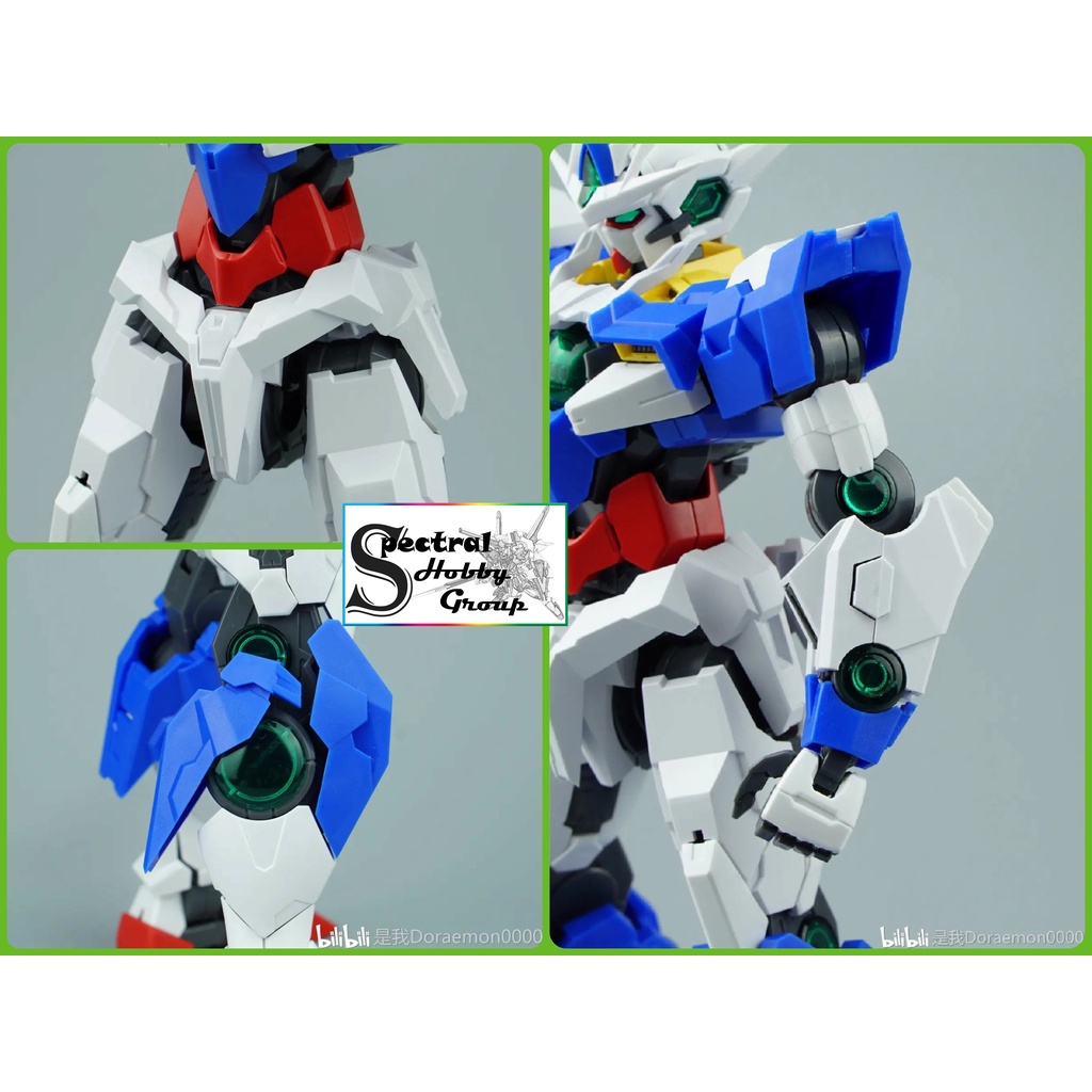 Phụ kiện lắp ráp Custom part độ Armor body cho MG QanT 00Q - QCORE