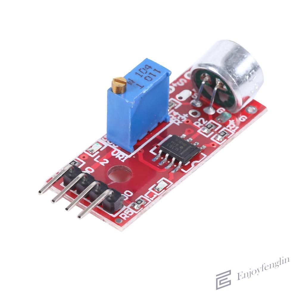 （En） High Sensitivity Sound Microphone Sensor Detection Module Fit for Arduino