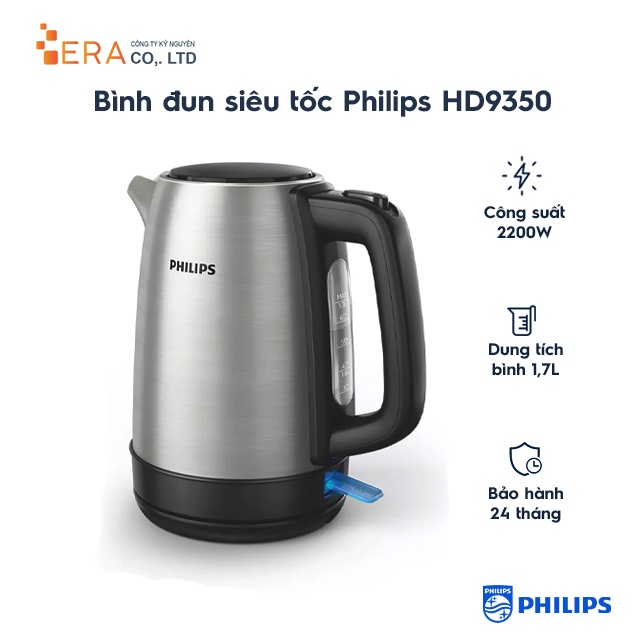 Bình đun siêu tốc Philips HD9350 - Hàng chính hãng