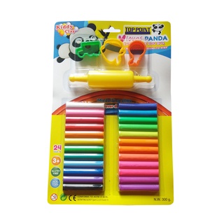 Vỉ đất sét nặn Thái Lan 24 màu