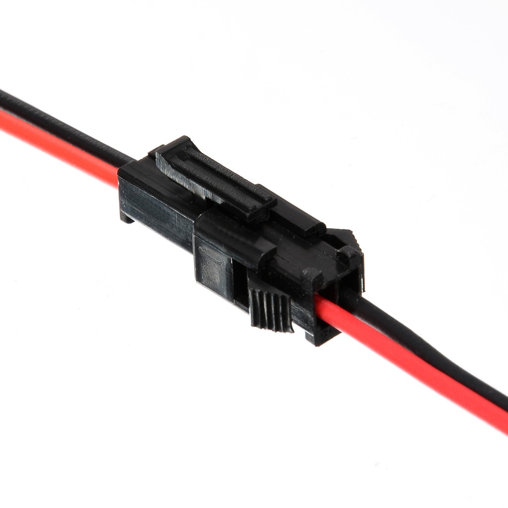 5 Pairs 2-Pin SM Plug Connector Cable Wire Male + Female 5 Of Each Connector