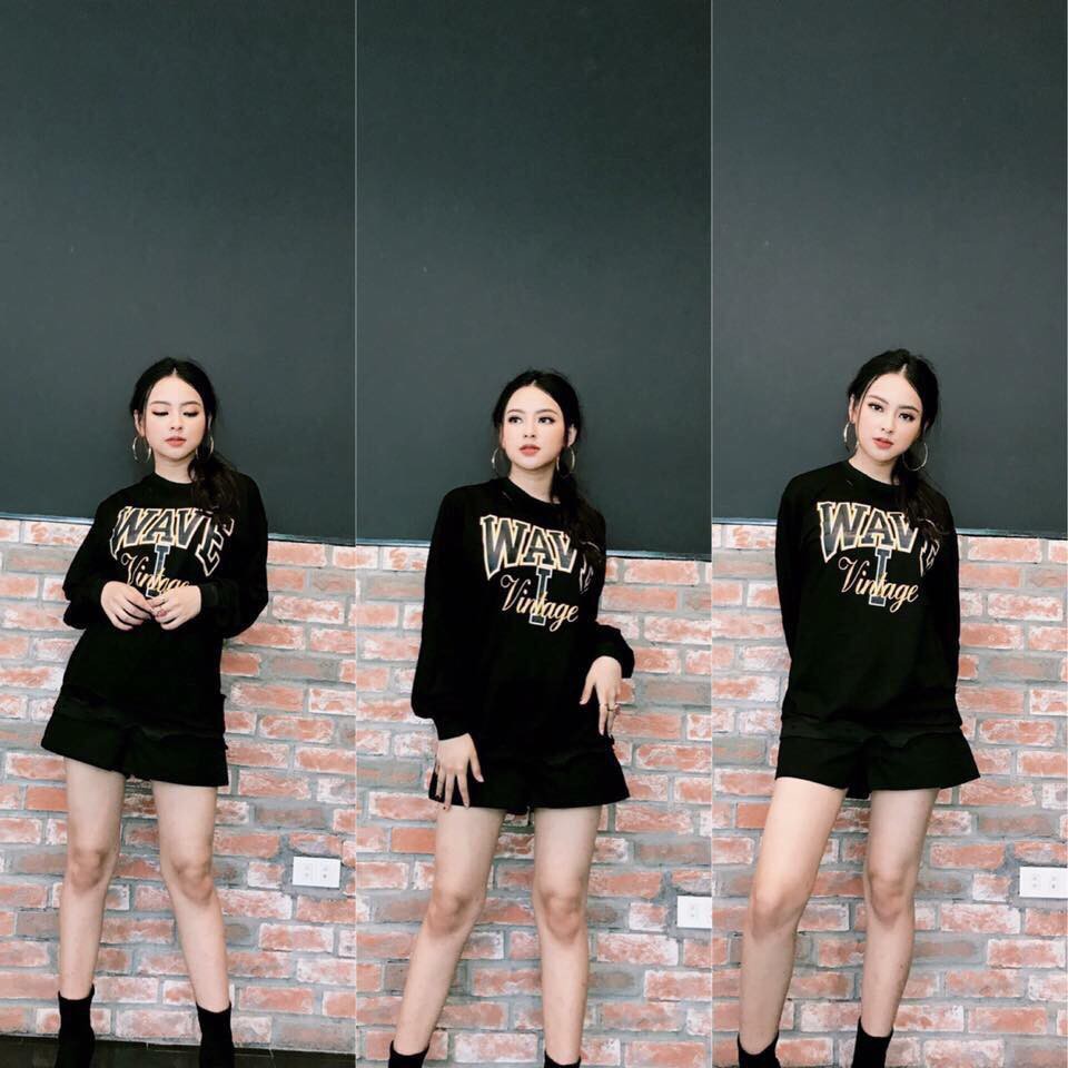 [ xả kho ] HS Áo rách da cá Ware (đen, hồng, trắng)