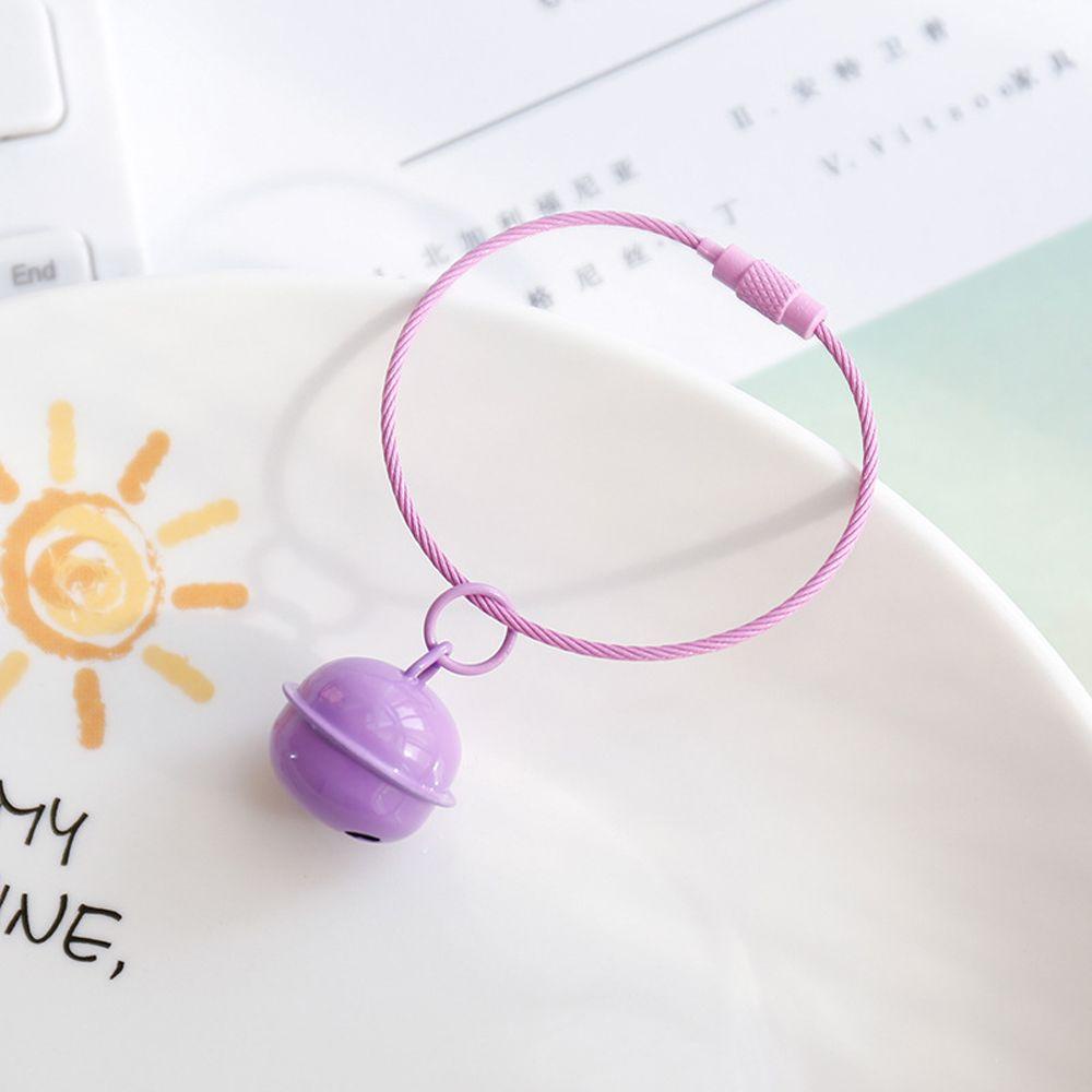 Móc Khóa Hình Chuông Lắc Lư Bằng Nhựa Nhiều Màu Sắc