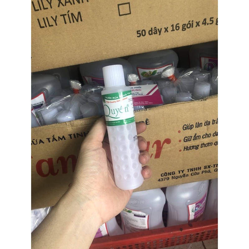 Rửa Quyên loại A - Nước rửa móng tay 125ml