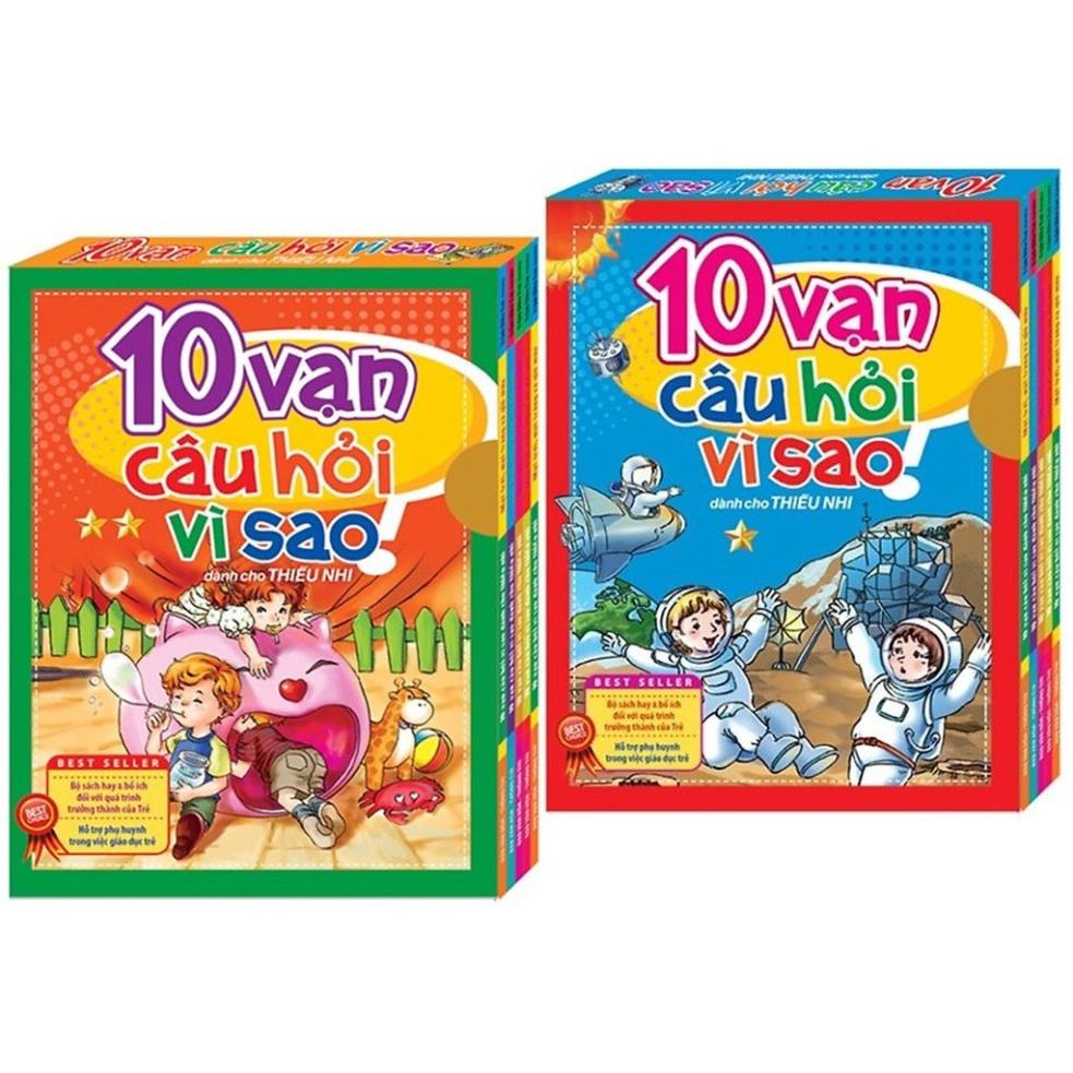 Sách - Combo 2 Hộp 10 Vạn Câu Hỏi Vì Sao ( 10 cuốn ) - Minh Long