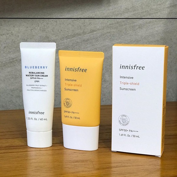 Kem Chống Nắng INNISFREE Intensive Triple Shield Sunscreen SPF50/PA++++ 50ml