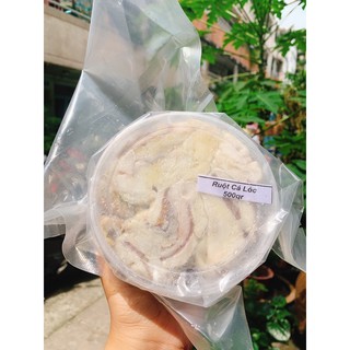 RUỘT CÁ LÓC LÀM SẠCH