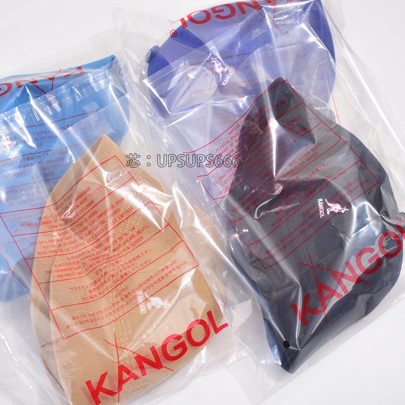 KANGOL Nón Tai Bèo Phối Lưới Thoáng Khí Phong Cách Nhật Bản Thời Trang Xuân Hè Cho Nam Và Nữ