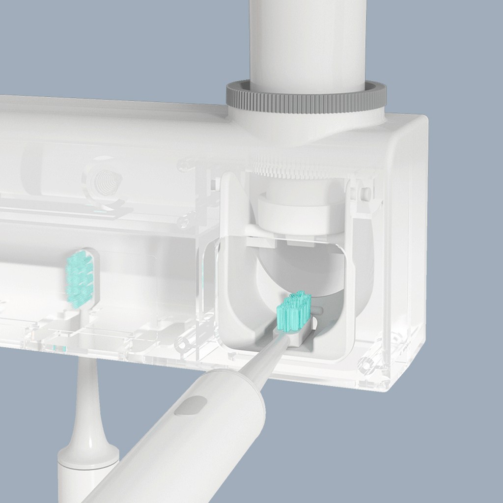 Giá đỡ khử trùng bàn chải đánh răng thông minh Xiaomi Dr.Meng cảm biến cơ thể diệt khuẩn bằng đèn UVC