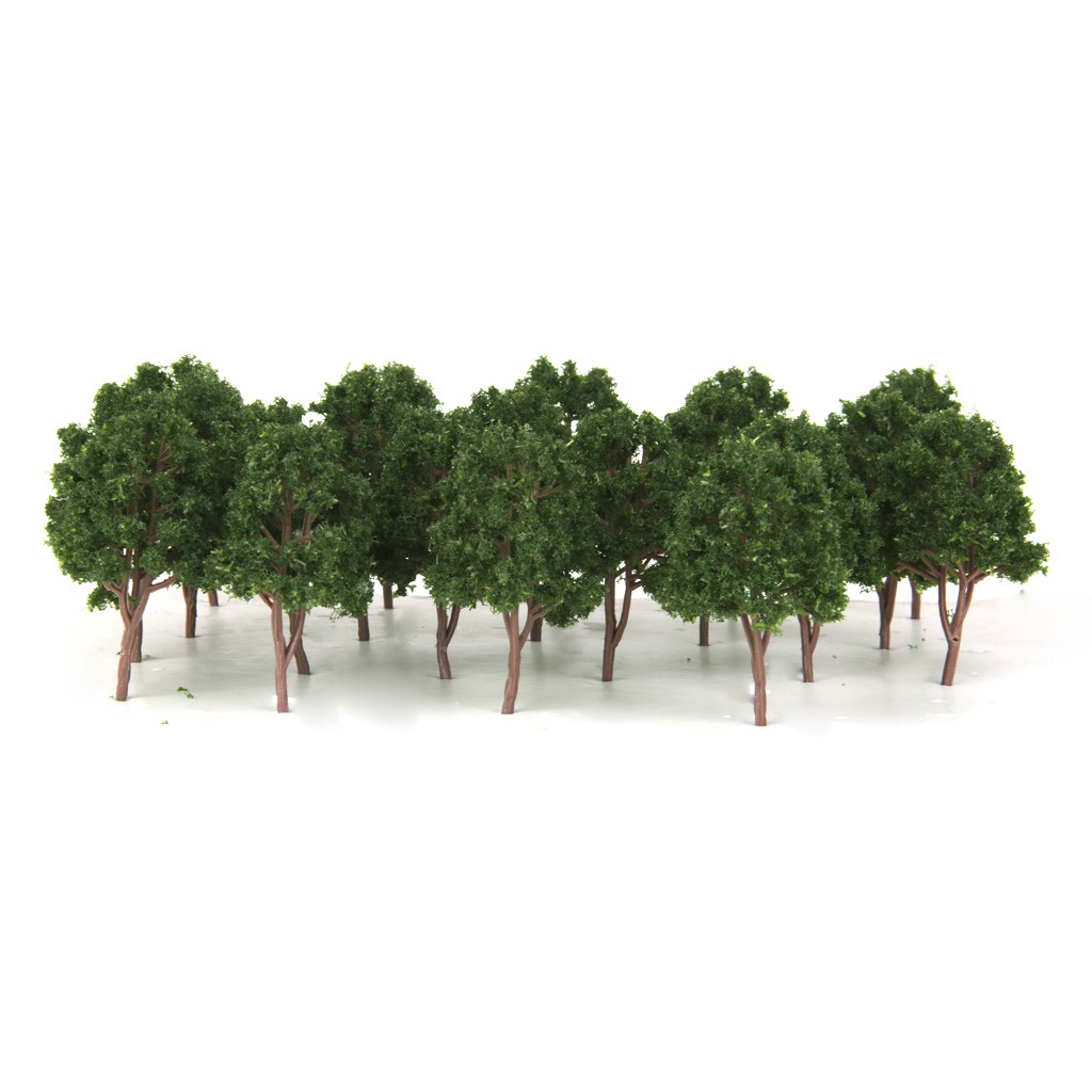 Set 20 Mô Hình Cây Giả Kích Thước 7.5cm