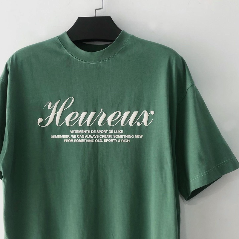 Áo thun xanh Heureux Tshirt