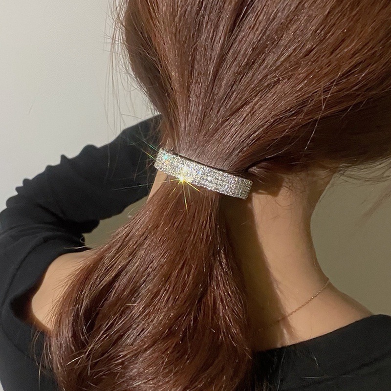 Kẹp tóc đính đá kiểu dáng thời trang cho nữ