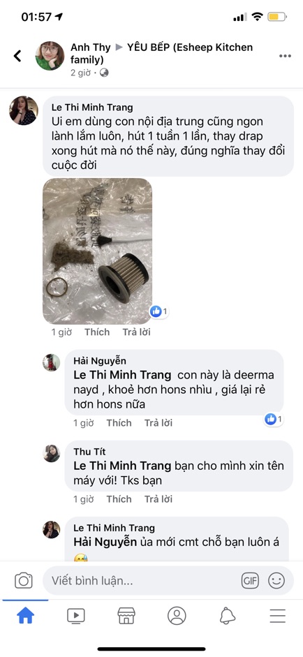 MÁY HÚT BỤI ĐỆM - DEERMA CM-900 XIAOMI (trả giá 725k khi thanh toán airpay) | BigBuy360 - bigbuy360.vn