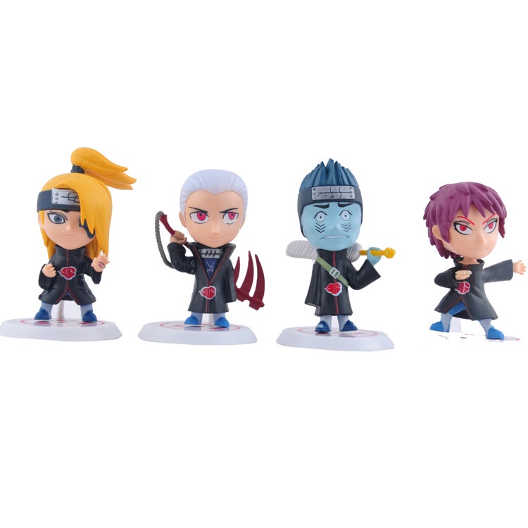 Set 24 Mô Hình Đồ Chơi Nhân Vật Hatake Kakashi Trong Phim Hoạt Hình Naruto Bằng PVC