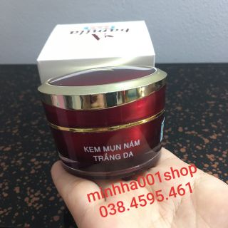 Kem mụn trắng da 25g bamila