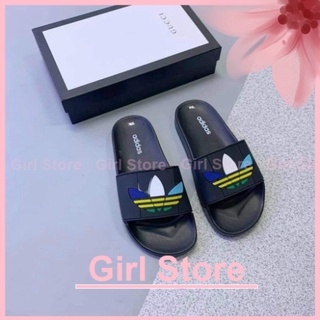Dép nam nữ quai ngang ADIDAS, dép Das 3 lá thời trang full box