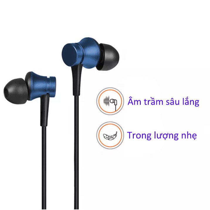 [Chính hãng] Tai nghe Xiaomi Piston Lite jack 3.5mm có mic vỏ nhôm nguyên khối