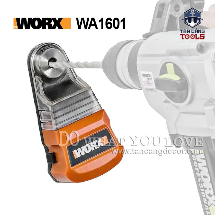 Hộp Thu Bụi Khoan Tường Worx WA1601