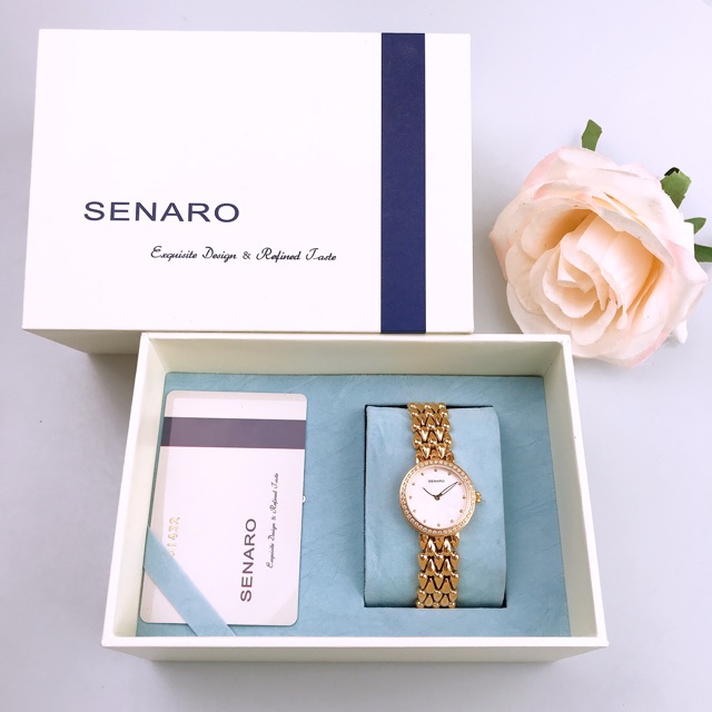 Đồng hồ nữ SENARO Simple Collection 66005L thương hiệu Nhật Bản - LAMY WATCH