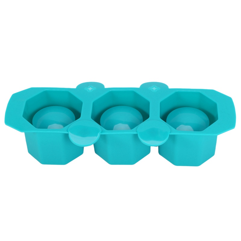 Bộ 3 Khuôn Silicone Làm Chậu Hoa Mini Hình Bát Giác DIY
