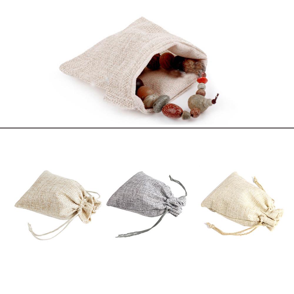 Túi rút vải bố mini kiểu dáng cổ điển