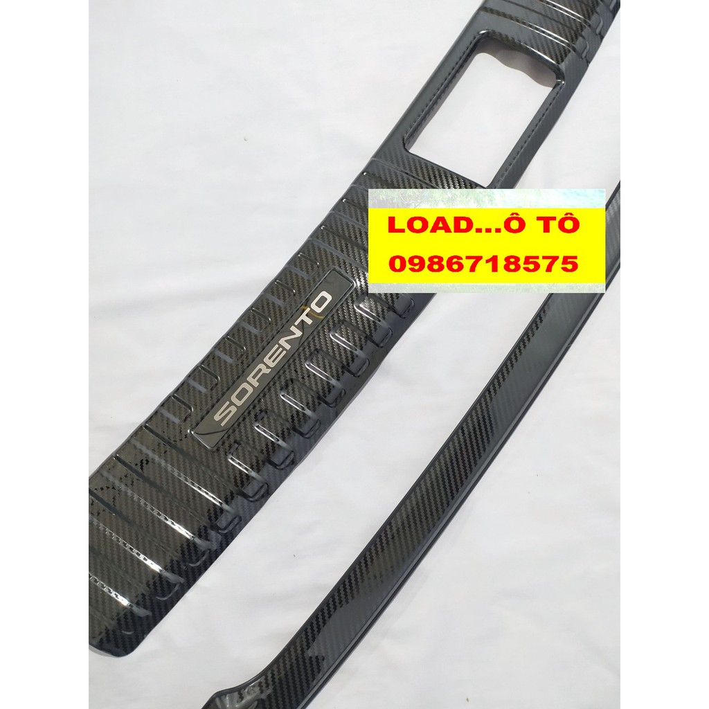 Chống Trầy Cốp KIA Sorento 2018-2021 Vân Carbon Cao Cấp
