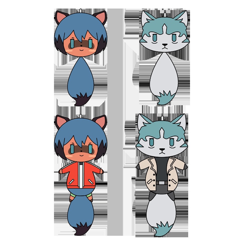 Thú Nhồi Bông BNA Kagemori Michiru Shirou Dễ Thương Cho Bé