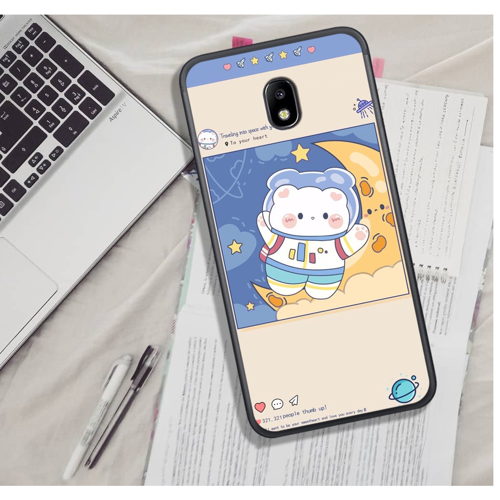 [ HOT BỎNG TAY] ỐP LƯNG SAM.SUNG J3 PRO/J5 PRO/J7 PRO/J7 PLUS , IN HINH CHIBI PHI HÀNH GIA ĐÁNG YÊU, SIÊU CUTE.