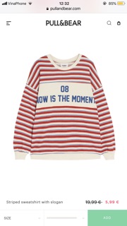 Áo Sweater pull & bear