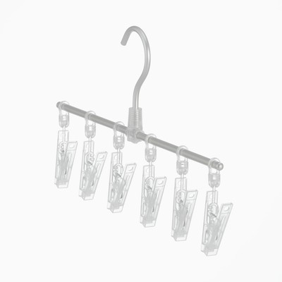 Muji Móc Treo Nhôm Có Kẹp 35cm 6 kẹp